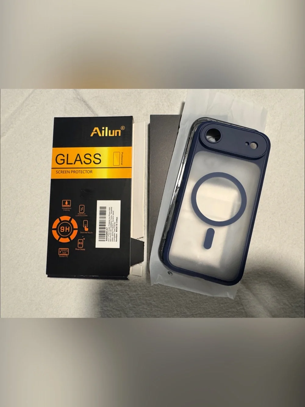 NWT iPhone 17 Air Phone Case and 3 Glass Screen Protectors